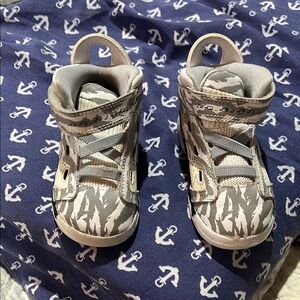 Air Jordan baby Shoes in Gray Camouflage